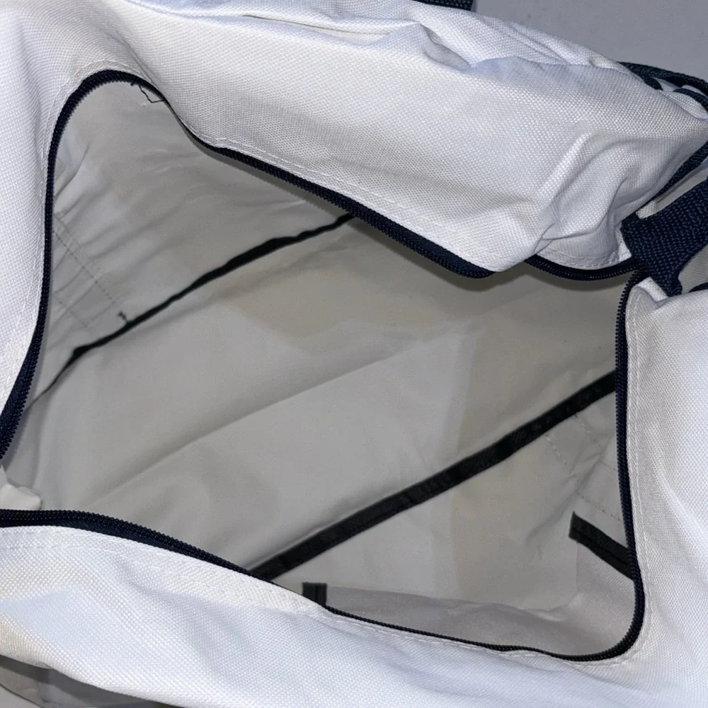 Team USA Duffle Bag White and Navy TEAM USA SMALL DUFFLE BAG RETRO OLYMPics